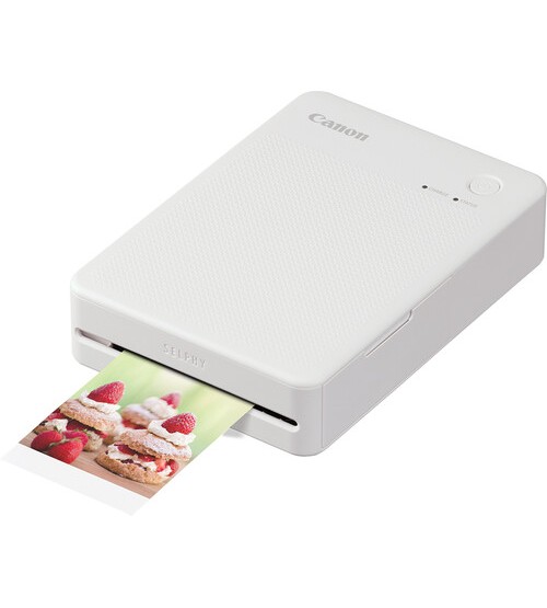 Canon SELPHY QX20 Compact Photo Printer (White)